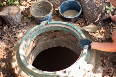 Septic Tank Lid Repair