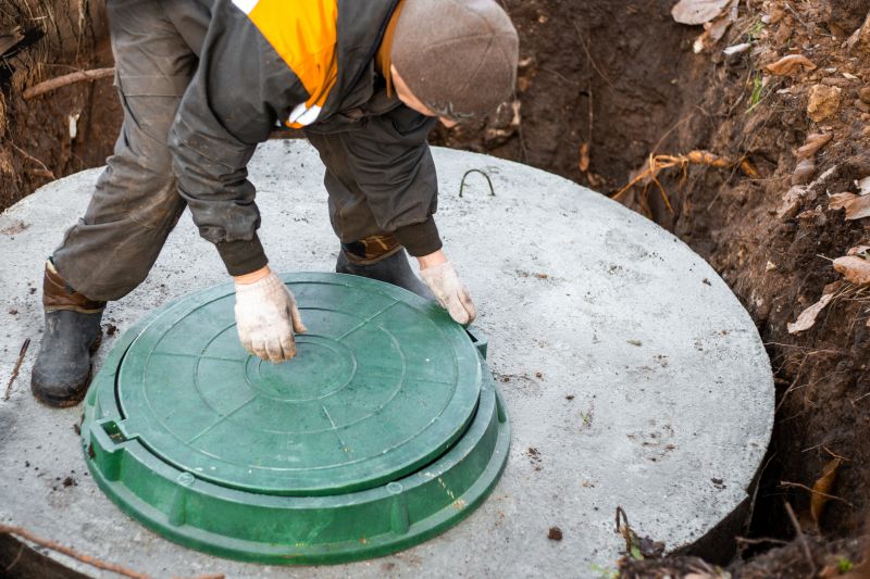 Septic Tank Lid Inspection